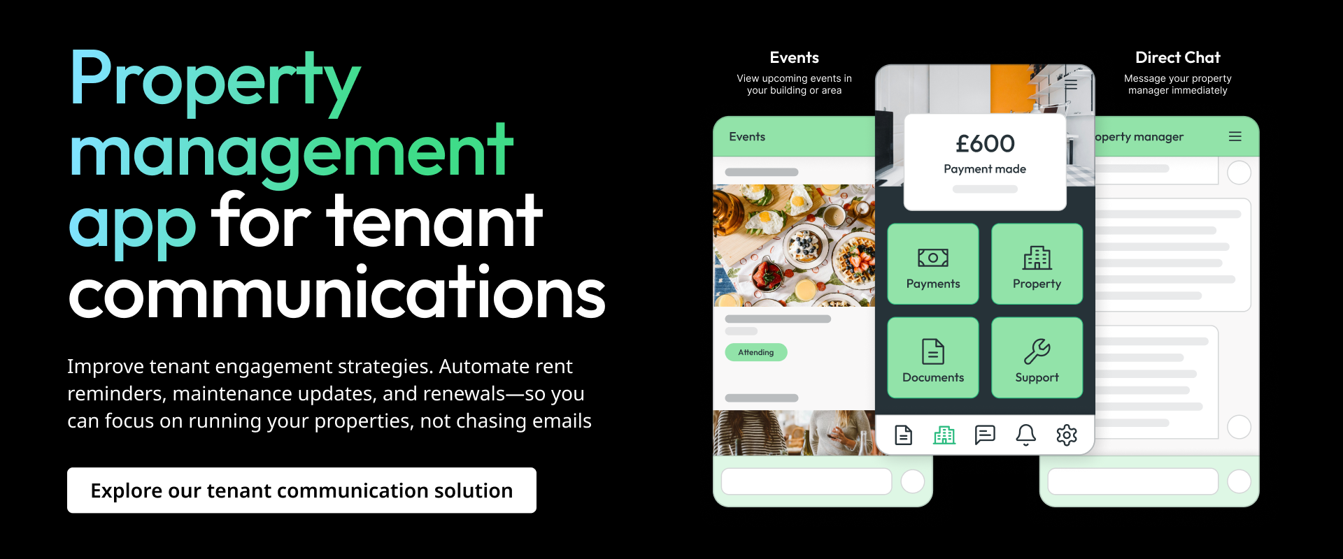 Tenant Communication Banner