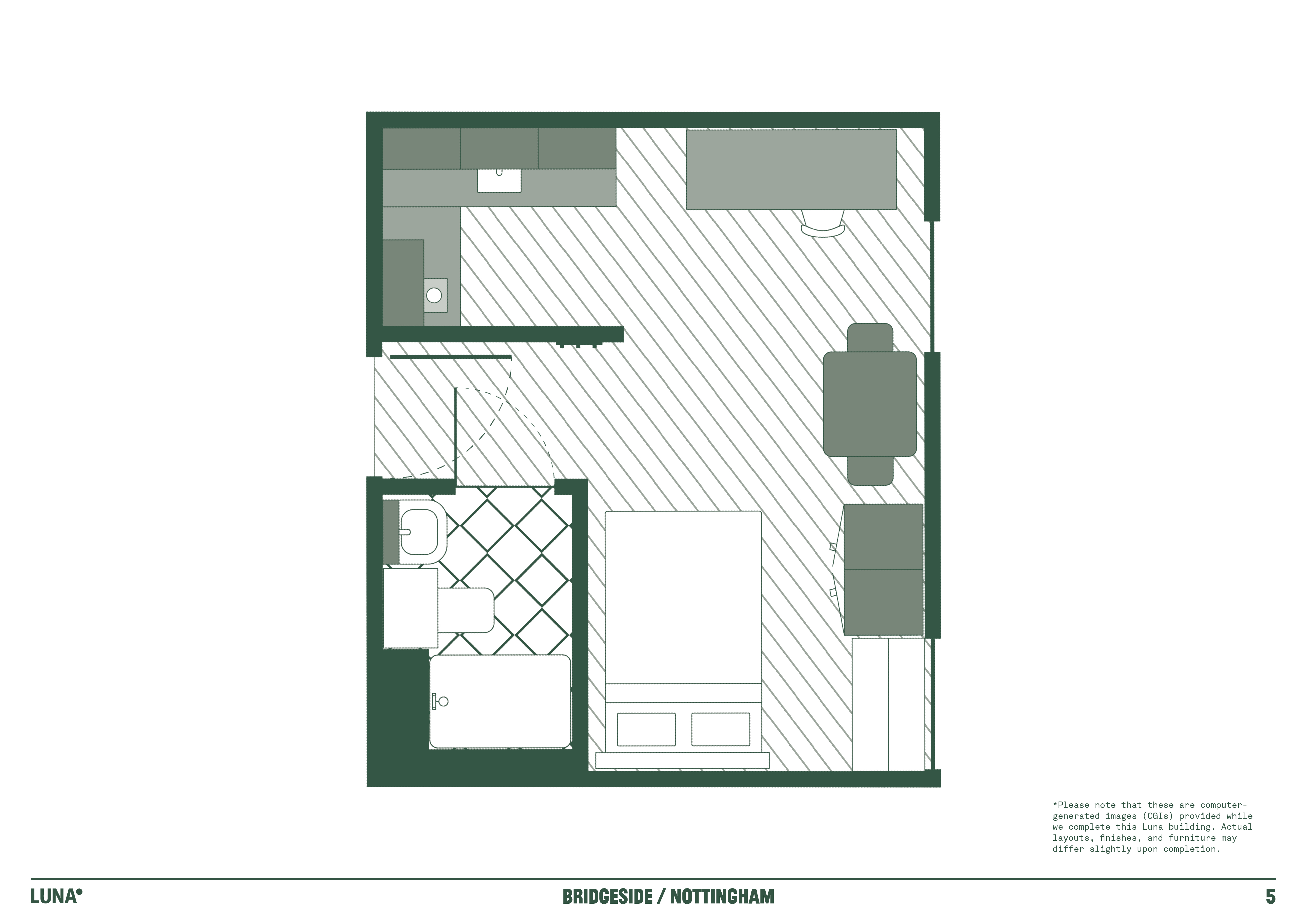 Classic Studio Ground - Floorplan