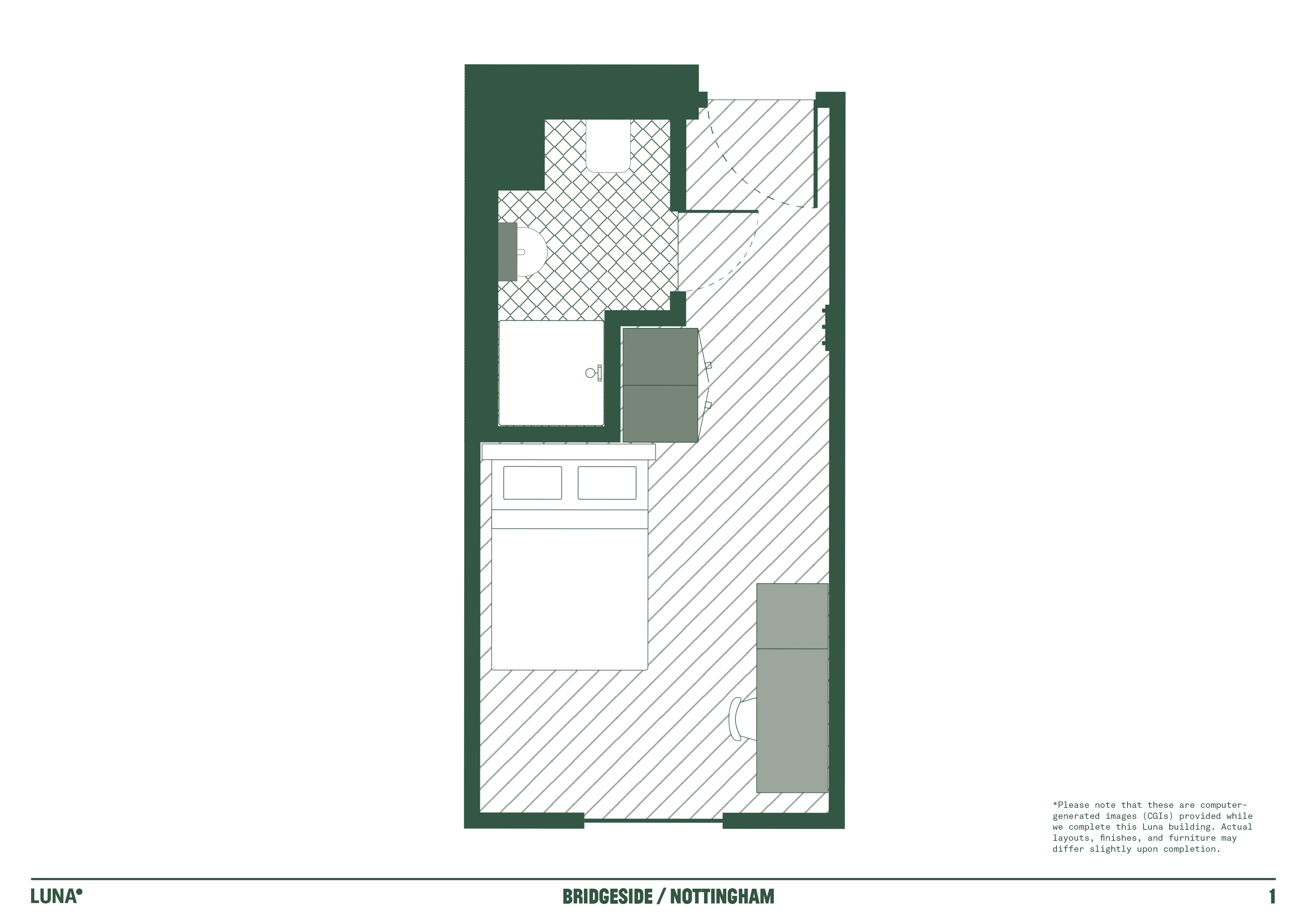 Classic Ensuite Ground - Floorplan