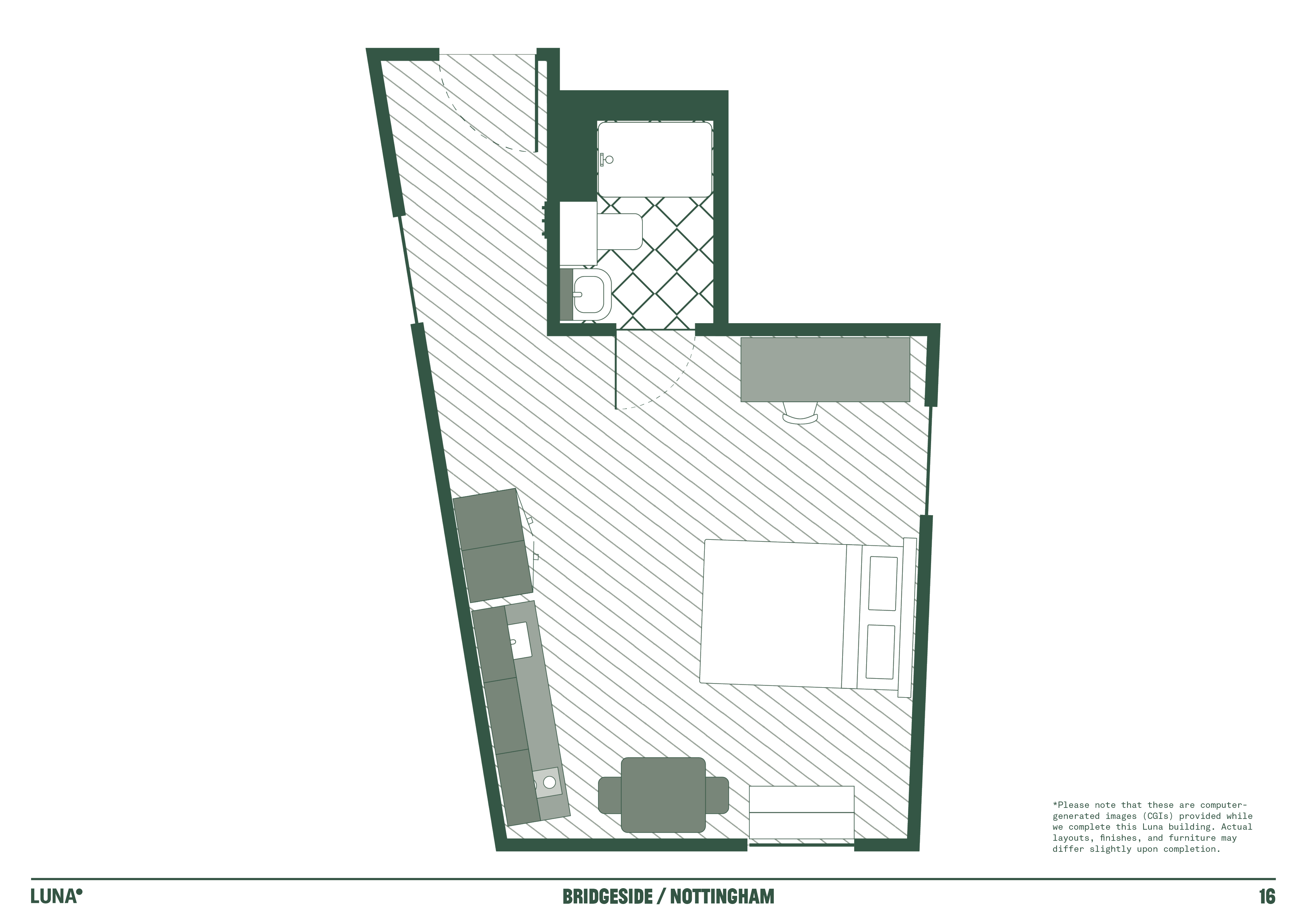 Superior Plus Studio - Floorplan