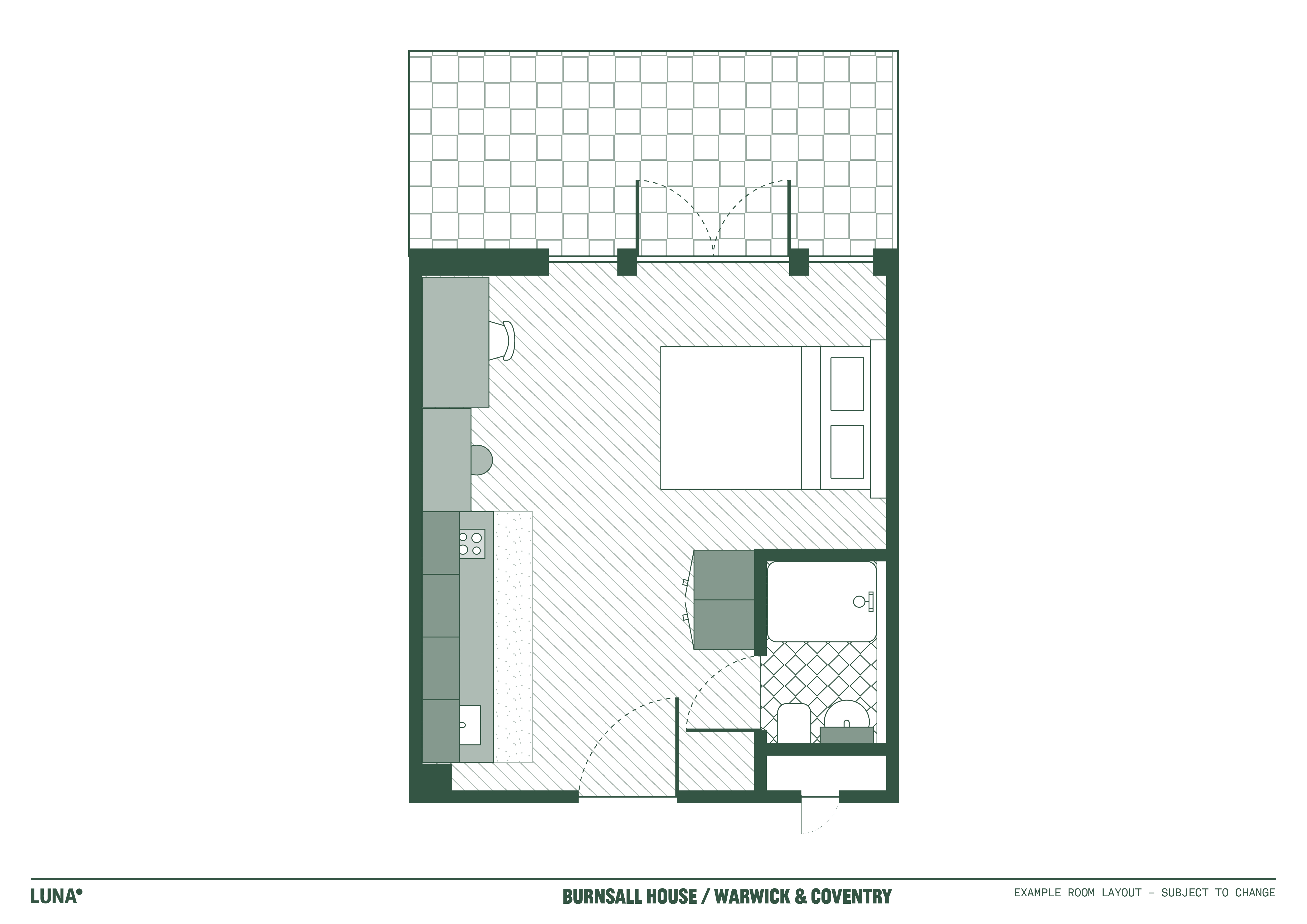Deluxe Balcony Plus - Floorplan