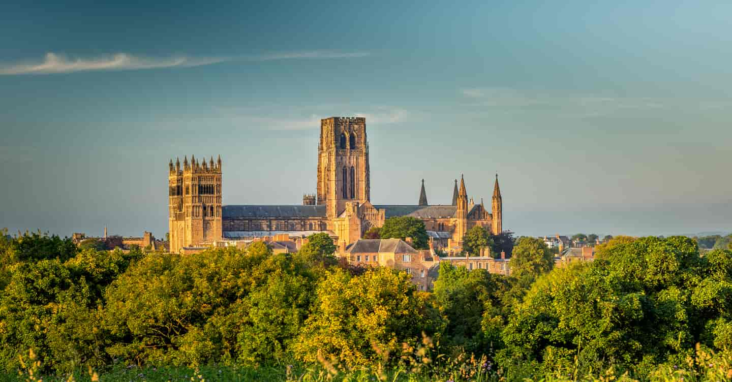 Student Accommodation in Durham - Durham Cathedral on a clear day