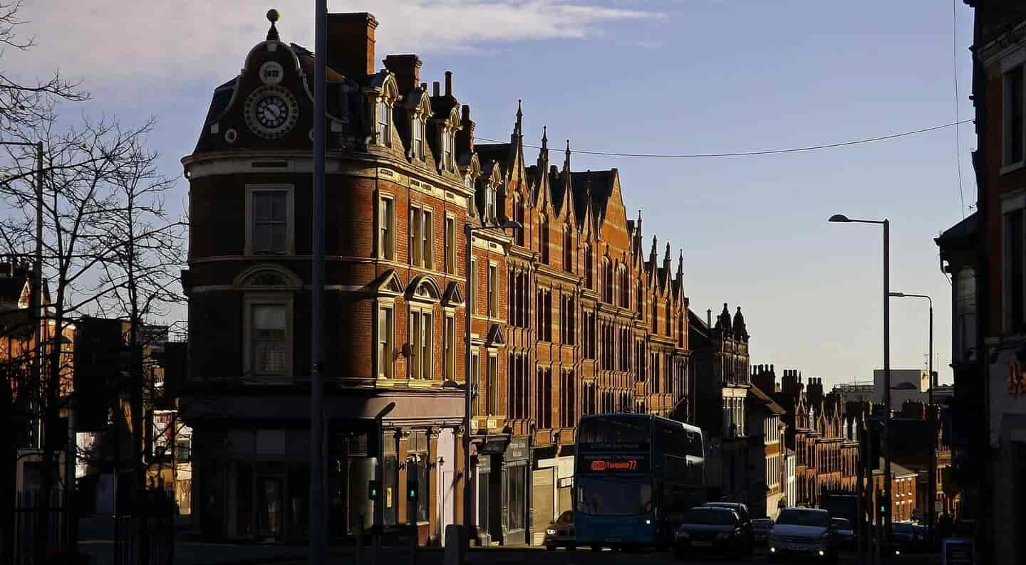 Student Accommodation in Nottingham - Corner at Canning Circus between Derby Road and Wollaton Street