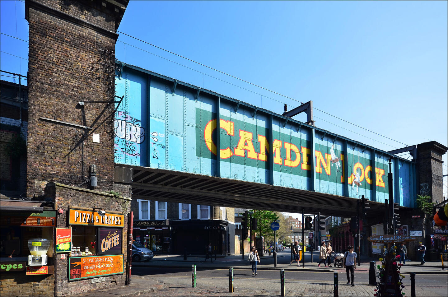 Student Accommodation in Camden, London - Bridge over Camden Lock