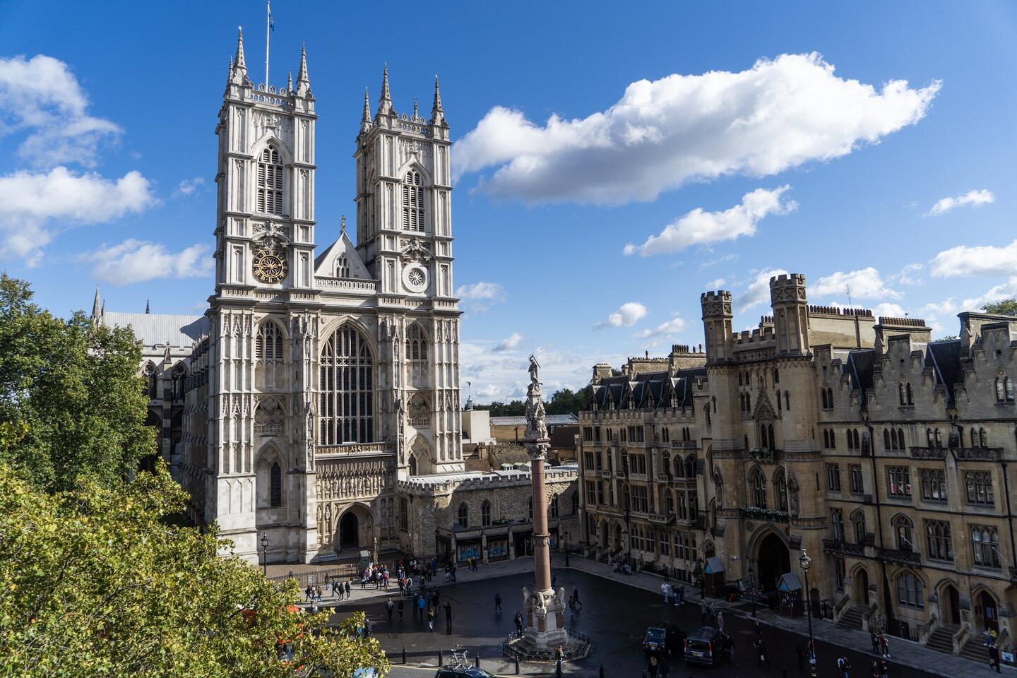 Student Accommodation in Westminster, London - Westminster Abbey on a clear day