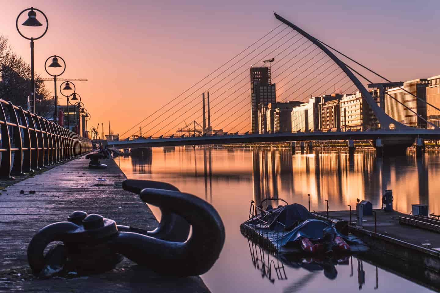 Student Accommodation in Dublin - Samuel Beckett Bridge