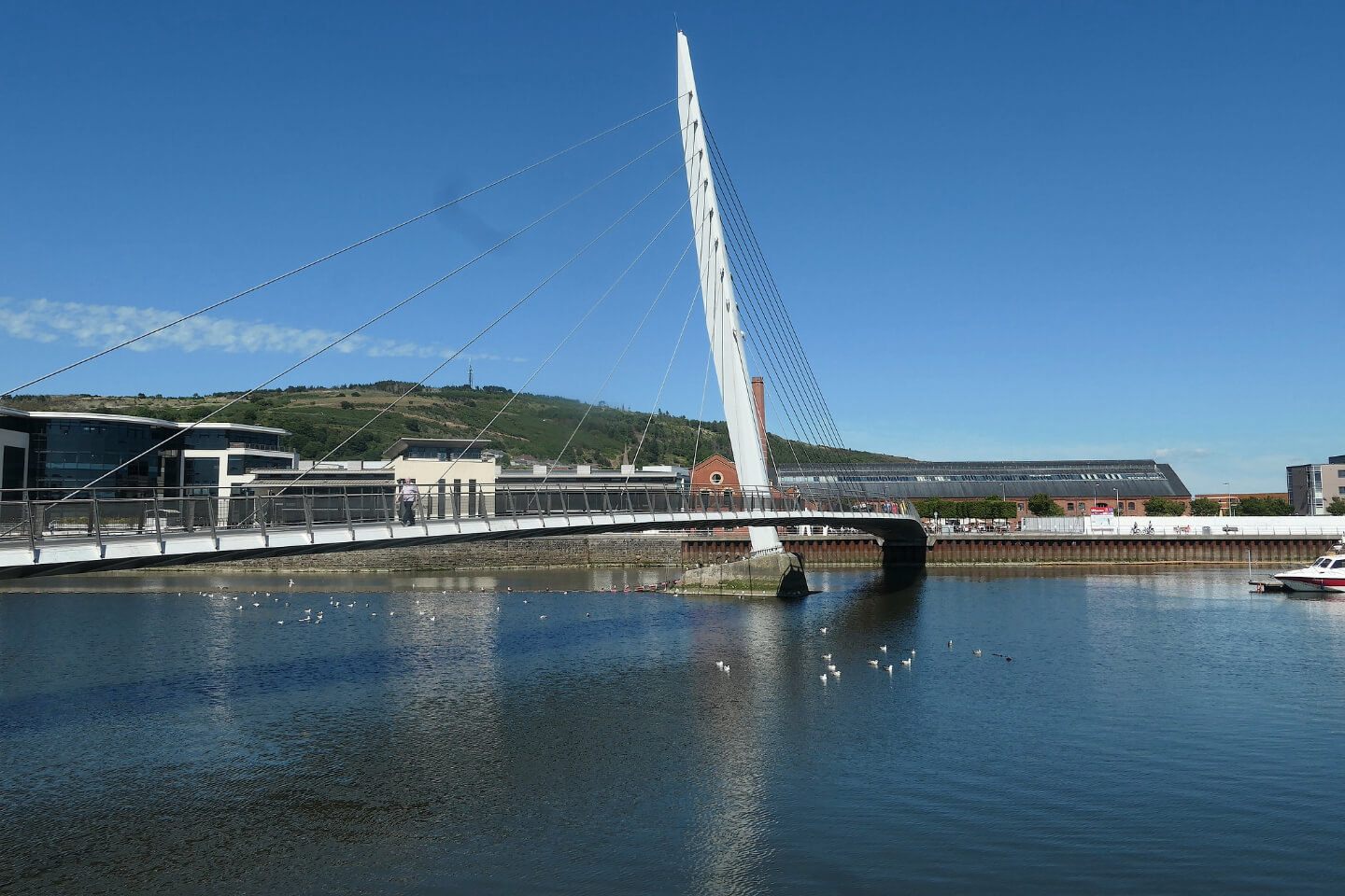 Student Accommodation in Swansea City Centre, Swansea - The Swansea Sail Bridge