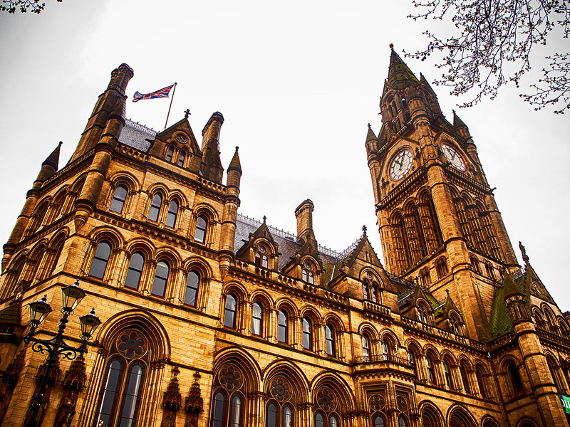 Student Accommodation in Manchester City Centre, Manchester - Manchester Town Hall