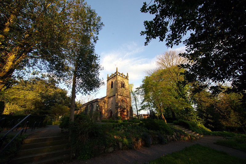 Student Accommodation in Didsbury, Manchester - Church of St James in the sun