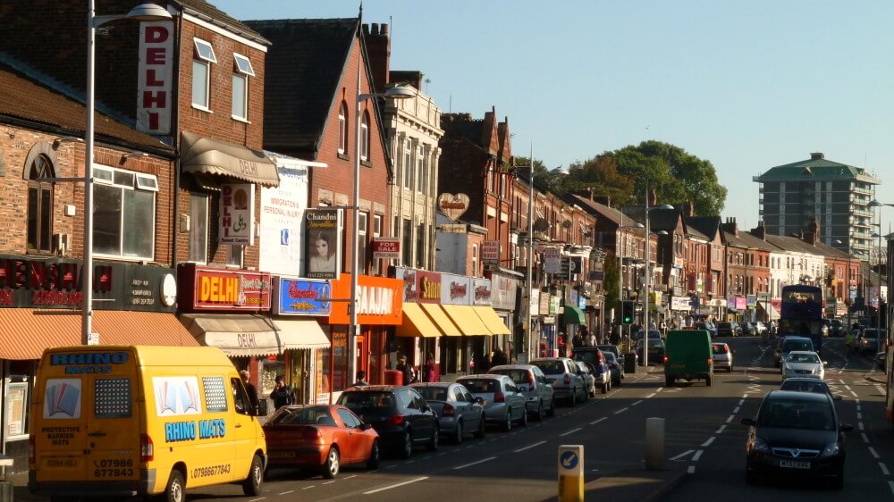 Student Accommodation in Rushome, Manchester - 'The Curry Mile' on Wilmslow Road