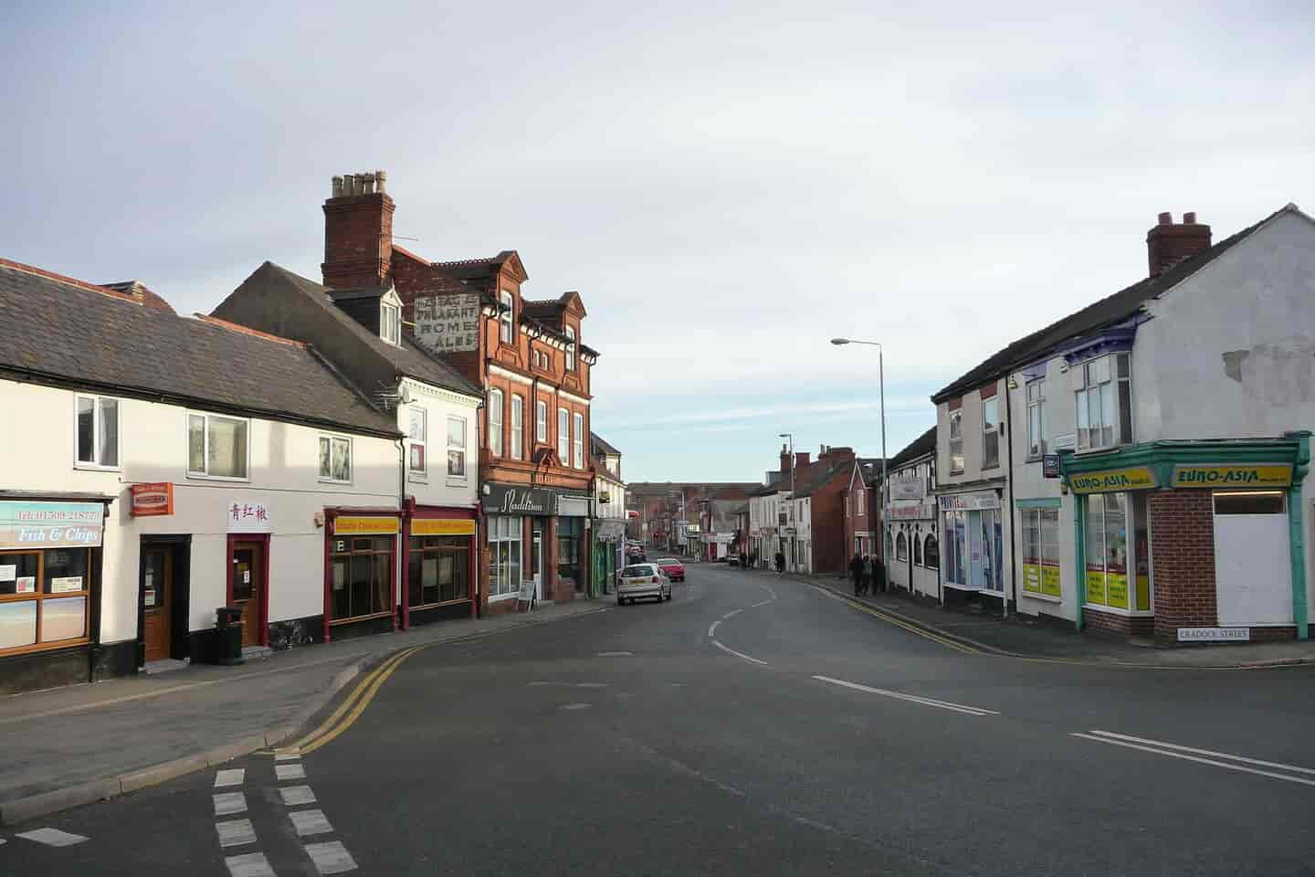 Student Accommodation in Loughborough - Nottingham Road retail shops in Loughborough