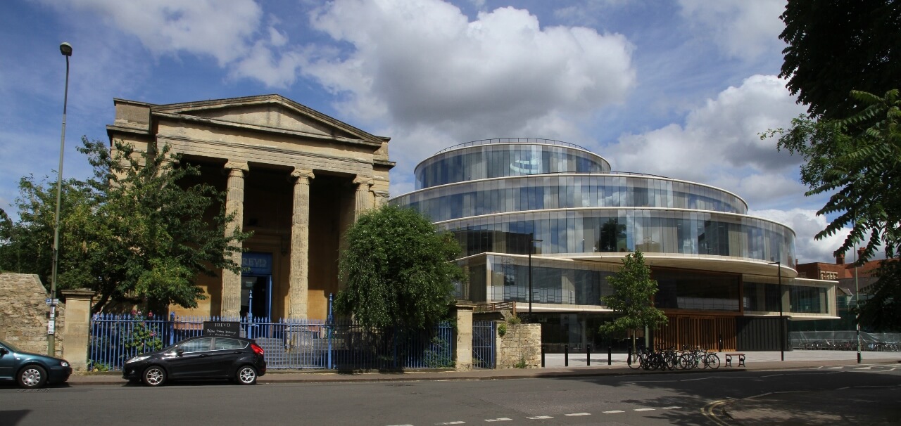 Student Accommodation in Jericho, Oxford - Freud's café bar and the Blavatnik School of Government