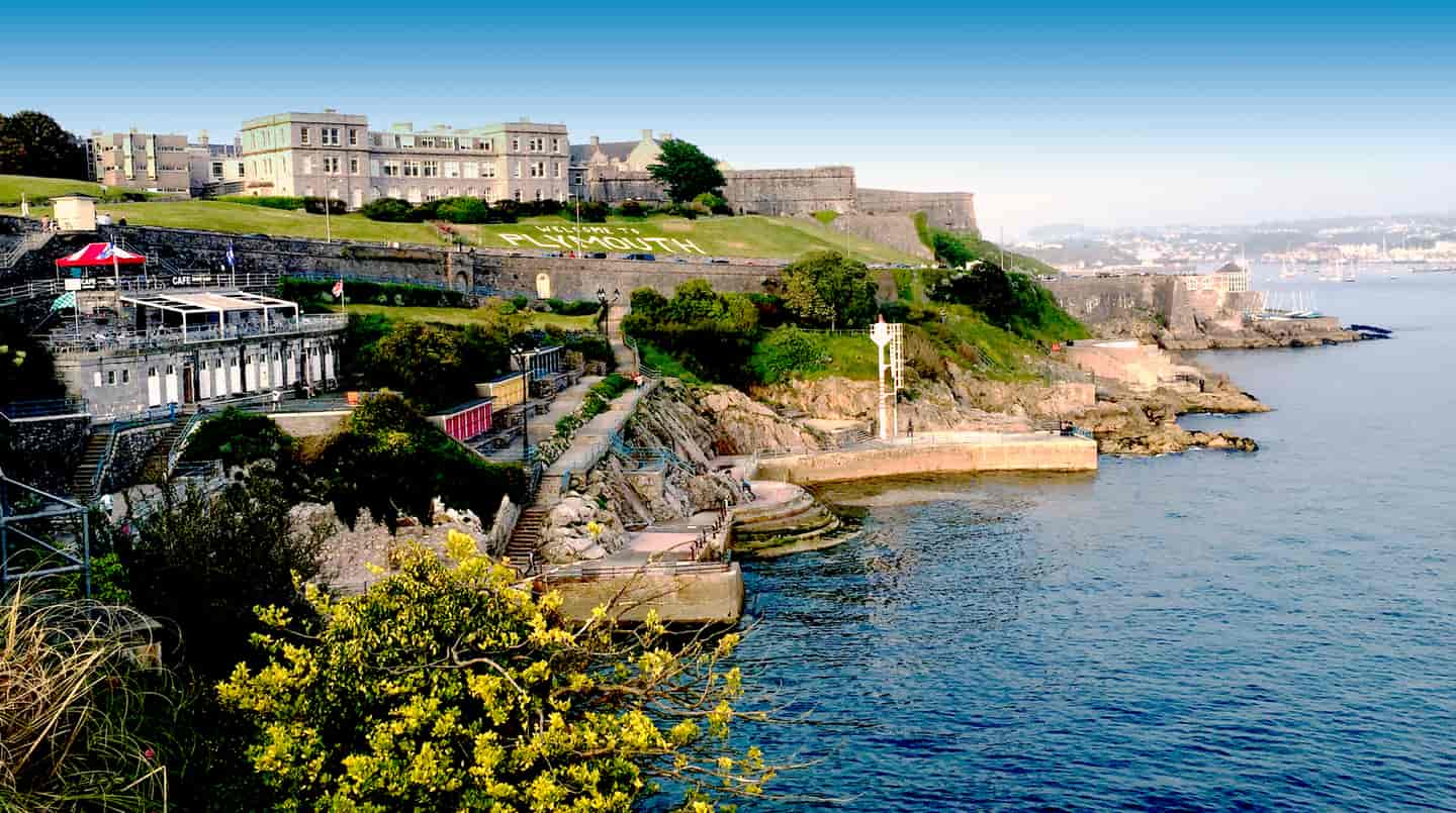 Student Accommodation in Plymouth - The Plymouth coastline on a sunny day