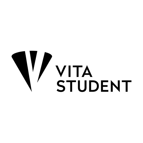 Logo for Vita Student: Circle Square