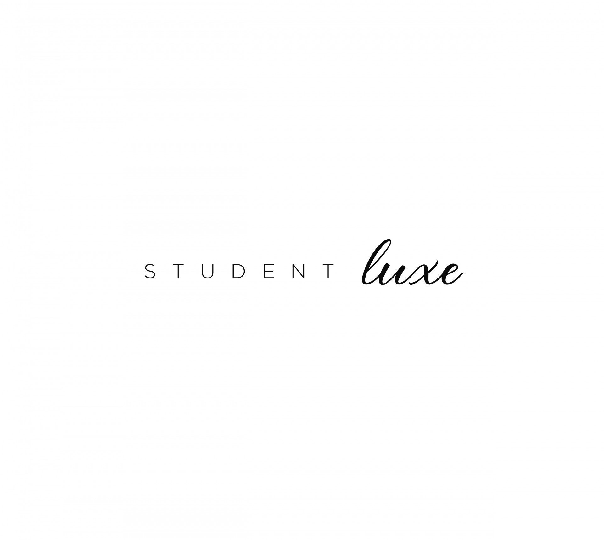 Logo for Student Luxe