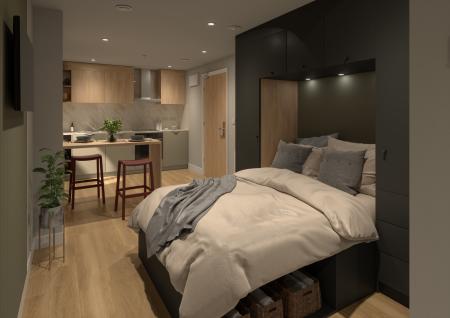 Ultimate Studio, Penthouse Student flat to rent on Bristol Road, Birmingham, B5