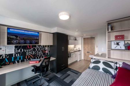 Silver Studio Student flat to rent on Barrack Road, Newcastle, NE1