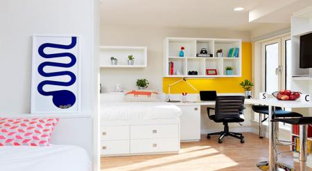 Gilmour Twin Studio Student flat to rent on Milton Road, Cambridge, CB4