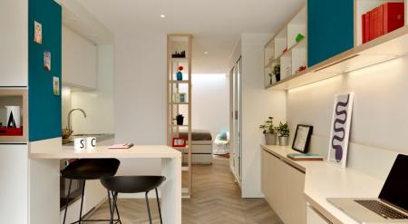 Hawking Studio Student flat to rent on Milton Road, Cambridge, CB4