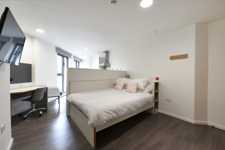 Studio Gold Student flat to rent on North Hanover Street, Glasgow, G4