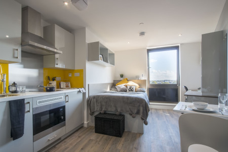 Premium Studio Student flat to rent on St. Andrews Lane, Cardiff, CF10