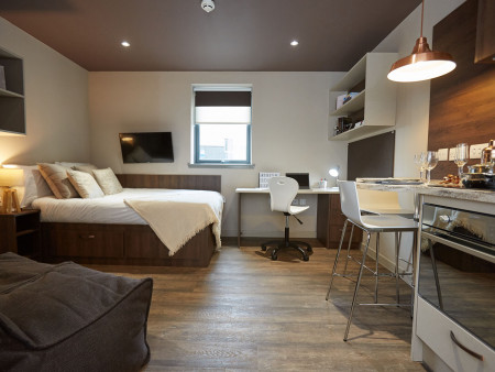 Premier Studio Student flat to rent on South Woodside Road, Glasgow, G20