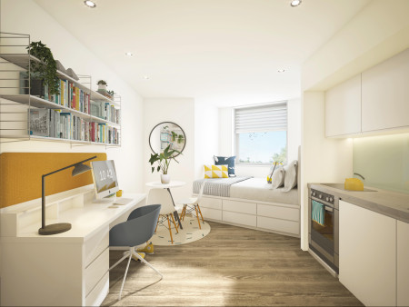 Bannister Studio - Accessible Student flat to rent on Osney Ln, Oxford, OX1