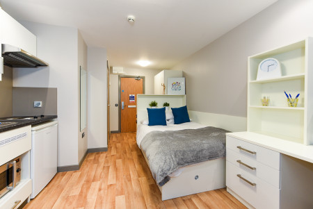 Studio Bronze Student flat to rent on College Square East, Belfast, BT1