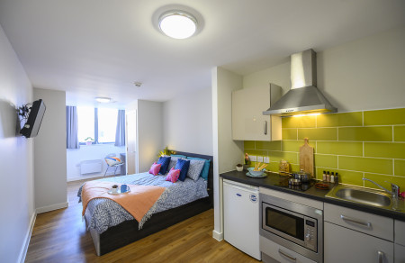 Premium Studio Student flat to rent on St. James Boulevard, Newcastle, NE1