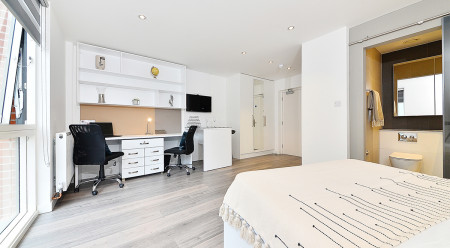 Deluxe Double Studio Student flat to rent on Curzon Street, Nottingham, NG3
