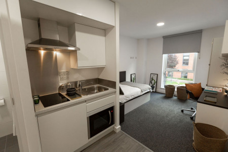 Classic Studio Student flat to rent on Parham Road, Canterbury, CT1