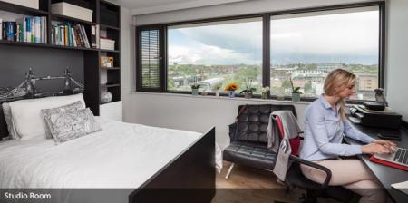 Luxury Studio Apartment, King's Cross Student flat to rent on Canal Reach, London, N1C