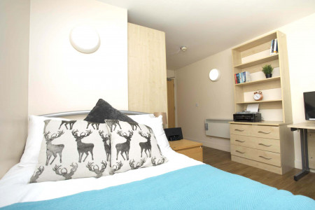 Gold Ensuite 1 bed student flat to rent on Anson Road, Manchester, M14