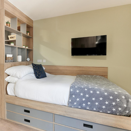 Classic Studio Student flat to rent on Cumberland Place, Southampton, SO15