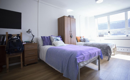 Bronze Twin Studio Student flat to rent on Kensal Road, London, W10