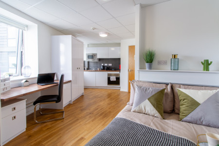 Platinum Studio Student flat to rent on Clasketgate, Lincoln, LN2