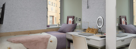Large Studio Student flat to rent on Fieldgate Street, London, E1