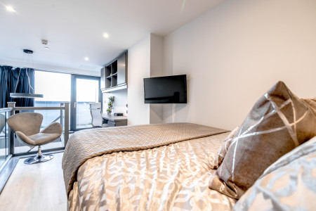 Mezzanine Studio Student flat to rent on Parkside, Coventry, CV1