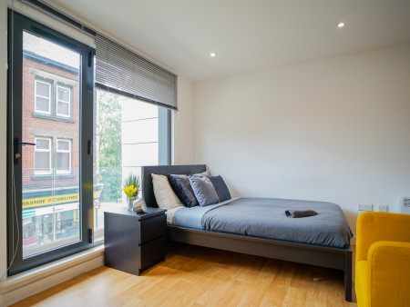Premier Studio with Balcony Student flat to rent on Furnace Hill, Sheffield, S3