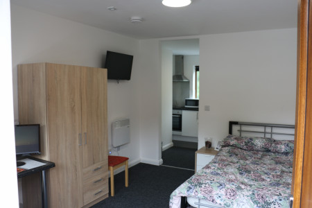 One bedroom flat 1 bed student flat to rent on Forest Road, Loughborough, LE11