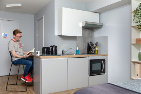 Premium Plus Studio Student flat to rent on Bampfylde Street, Exeter, EX1