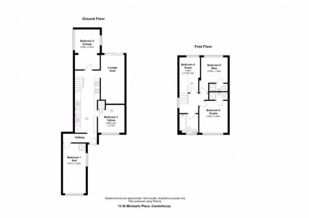 6 bed student house to rent on St Michaels Place, Canterbury, CT2