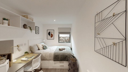 6-Bed Cluster En-suite – Premium Top Floor 6 bed student flat to rent on John Street, Exeter, EX1
