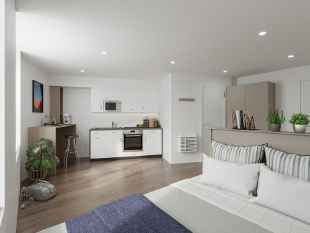 Platinum Studio Student flat to rent on Hollingdean Road, Brighton, BN2