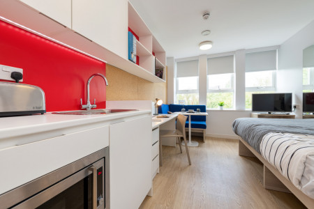 Premium Plus Studio Student flat to rent on Above Bar Street, Southampton, SO14
