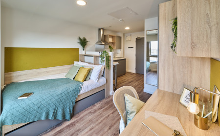 Studio - Silver Plus Student flat to rent on Deakins Place, Nottingham, NG7