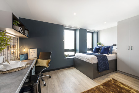 Ultra Premium Accessible Studio Student flat to rent on Herbert Street, Cardiff, CF10