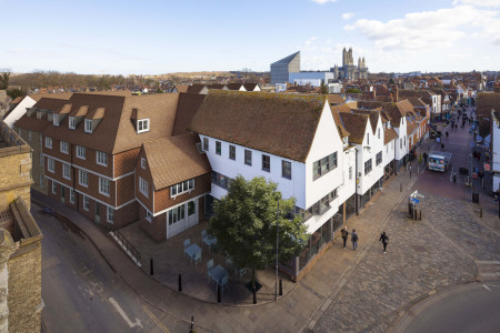 A02-style studio Student flat to rent on St Peters Street, Canterbury, CT1