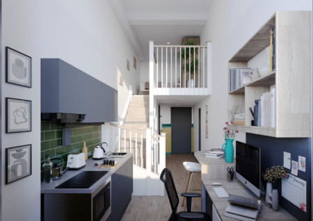 Gold Plus Studio (Mezzanine) Student flat to rent on Rossington Street, Leeds, LS2