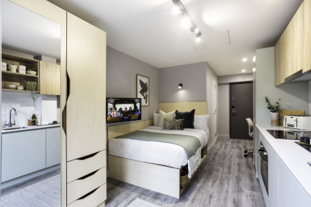 Premium Studio Student flat to rent on Botanic Avenue, Belfast, BT7